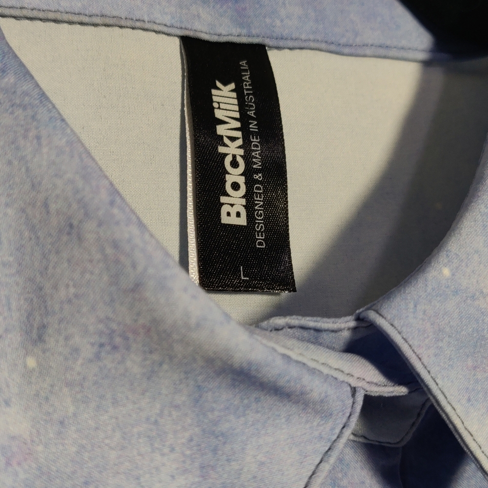 SOLD Blackmilk Queen of the Night Business Time Shirt - Picture 4 of 5